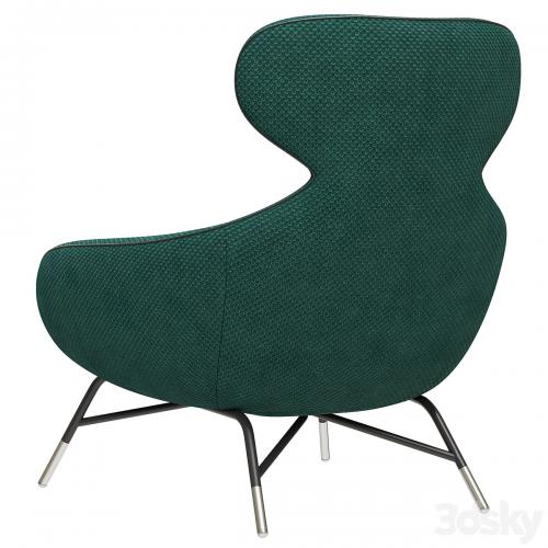 Roche Bobois SPOUTNIK LOUNGE ARMCHAIR