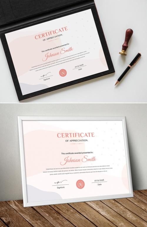 Creative Certificate Layout