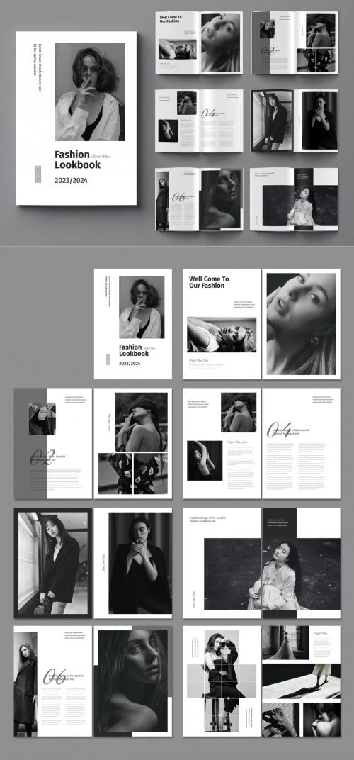 Fashion Lookbook Layout