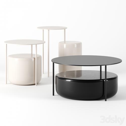 Pair tables by Mobel copenhagen