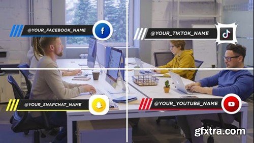 Videohive Social Media Lower Thirds 51900877