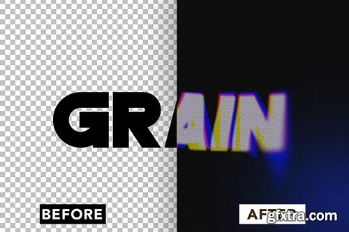 Grain Cyber Text Effect RCY3ZCD