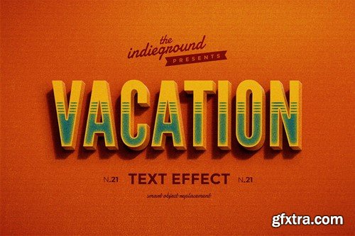 Retro Vintage Text Effect N.21 5EP4DE9