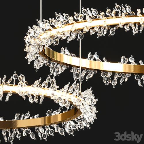 Thera two ring chandelier