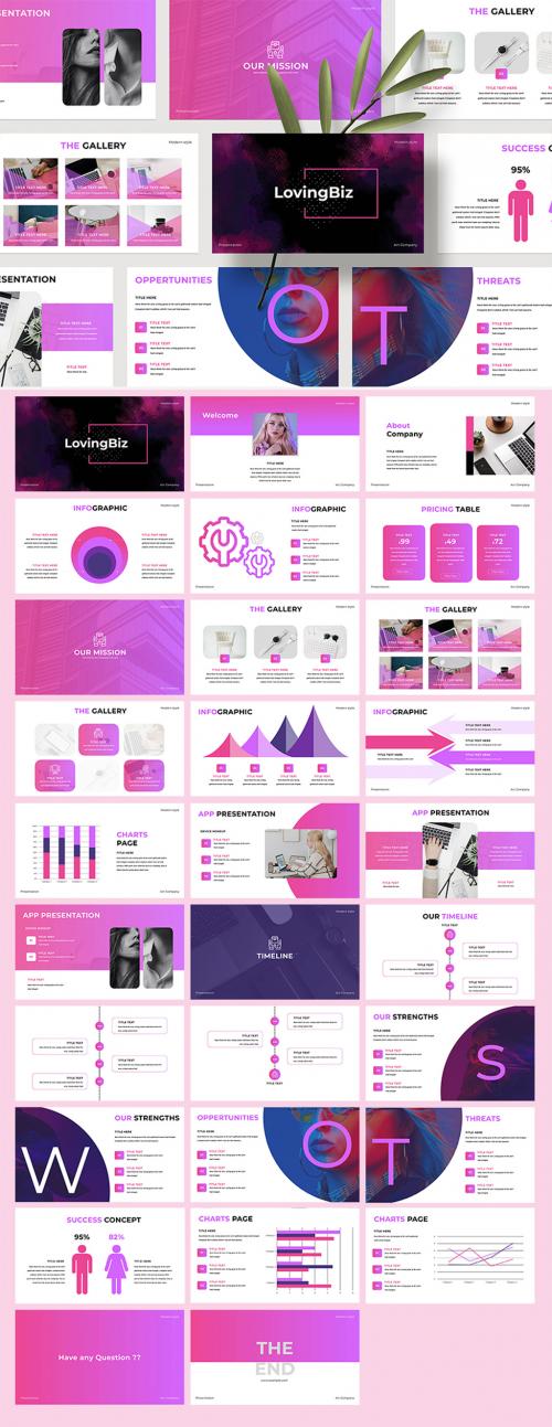 Loving Biz Presentation Layout