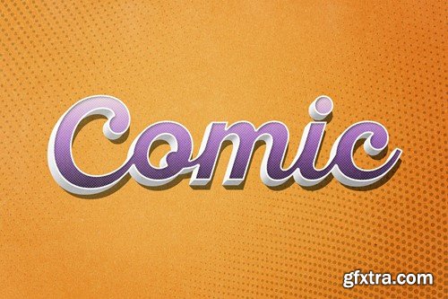 Vintage Comic Text Effects HBUW7DQ