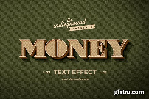 Retro Vintage Text Effect N.23 EHRDFCM