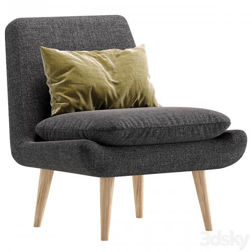 Armchair Vincey Soft Ocean divan.ru/Кресло Винси диван.ру