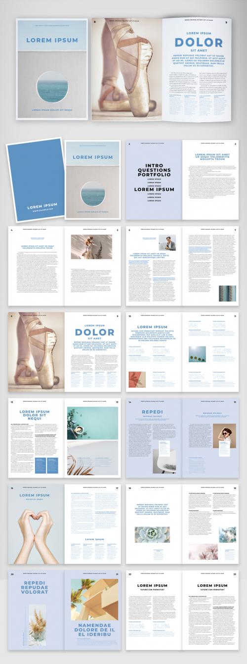 Corporate Magazine Layout