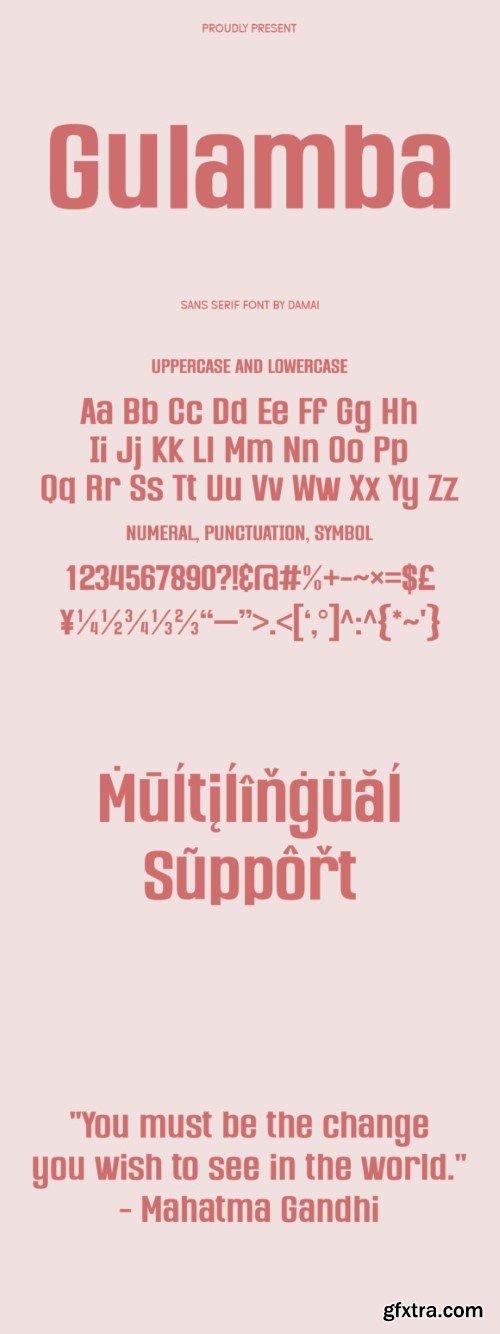 Gulamba Font