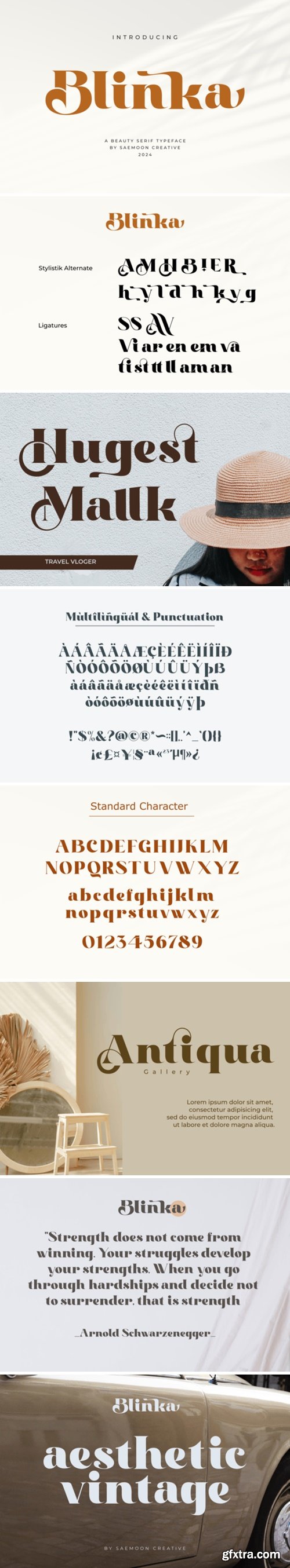 Blinka Font