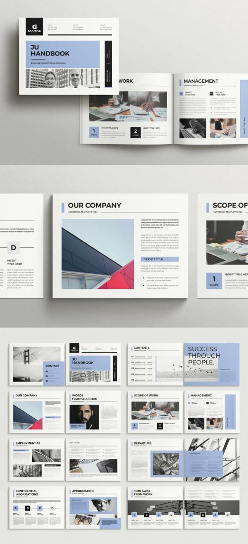 Employee Handbook Magazine Landscape