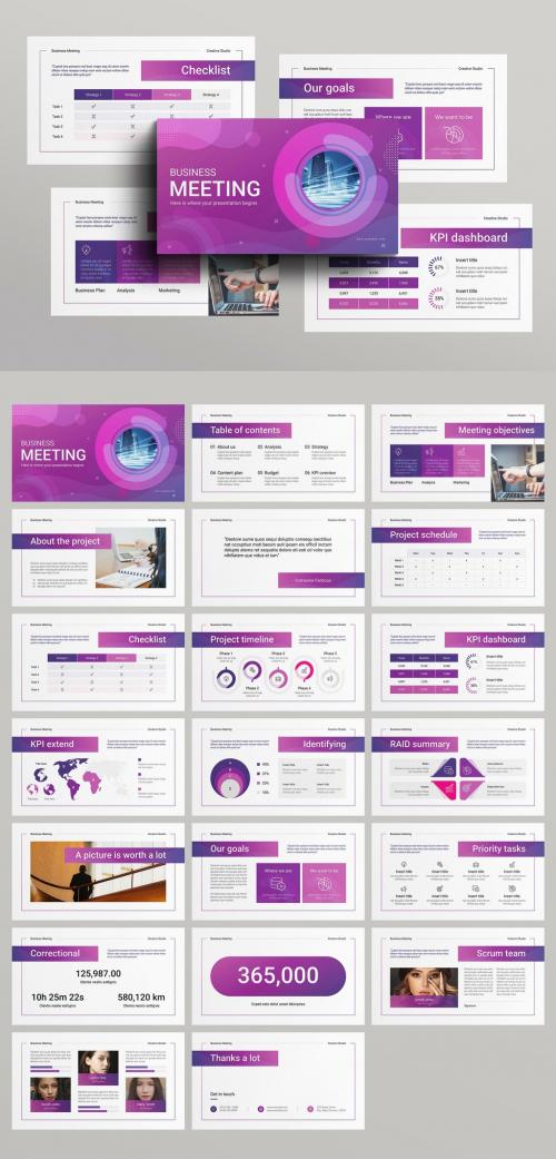 Meeting Presentation Layout