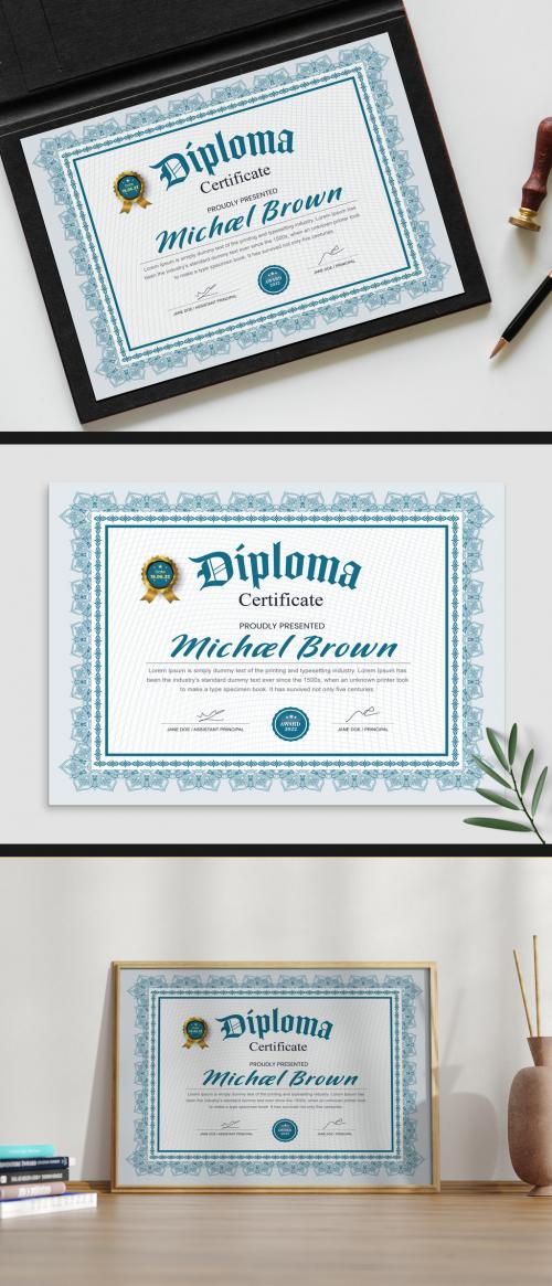 Simple Certificate Layout