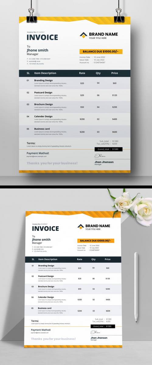 Invoice Layout