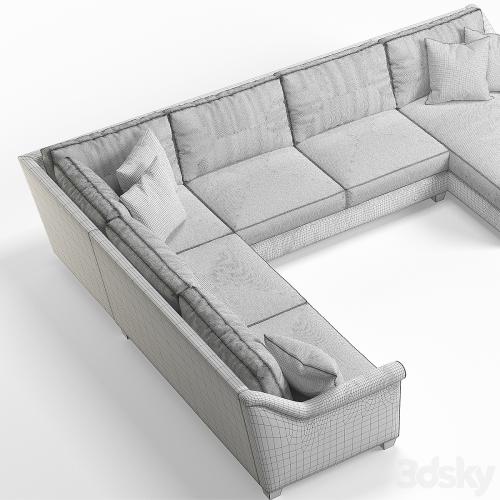 Shearson Corner Sofa by Jonathan Louis