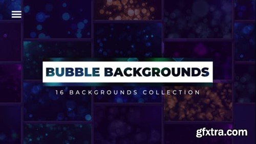 Videohive 16 Bubble Backgrounds 51914613