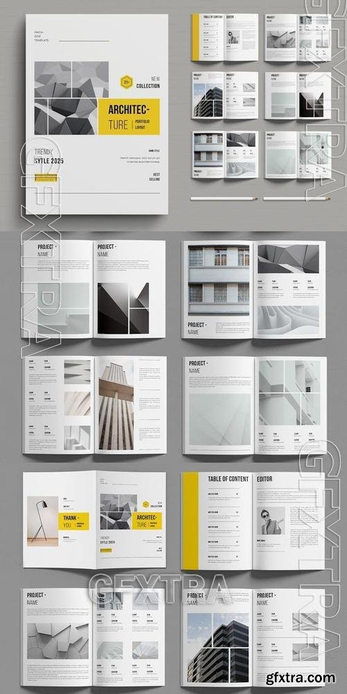 Architecture Portfolio Layout YM29C8G