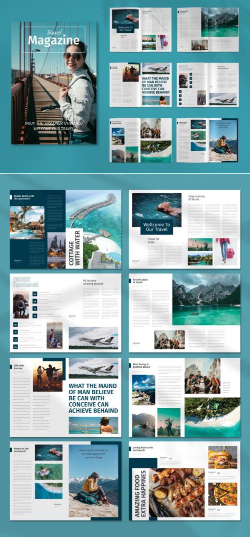 Travel Magazine Layout