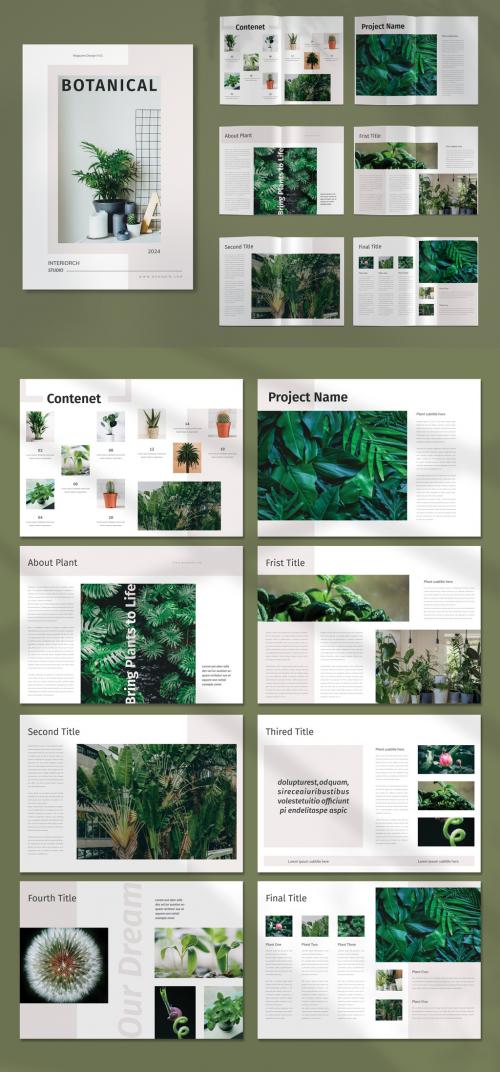 Botanic Magazine Layout