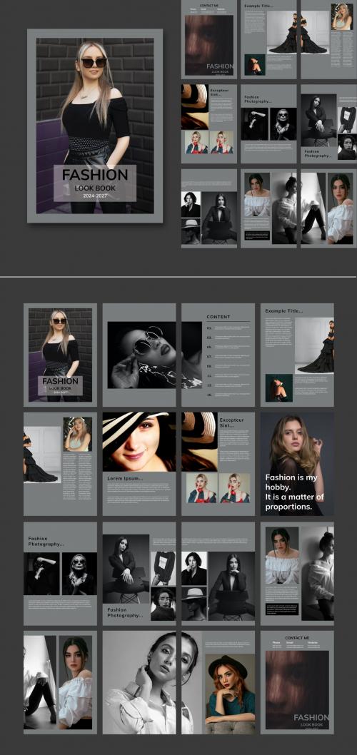 Fashion Lookbook Layout