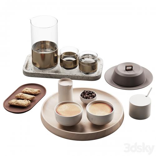 432 eat and drinks decor set 10 coffee & water carafe kit serving 01