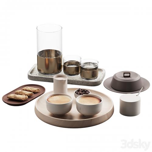 432 eat and drinks decor set 10 coffee & water carafe kit serving 01