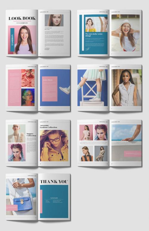 Look Book Layout