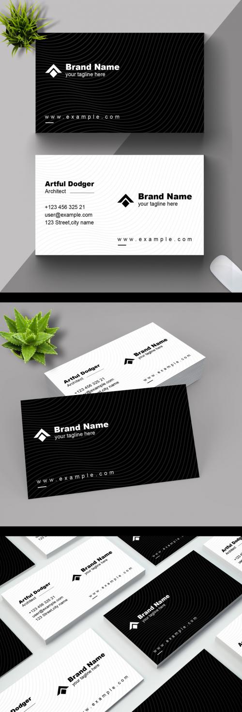 Simple Business Card Layout