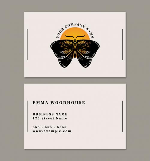 Butterfly Business Card