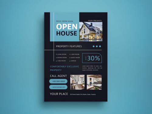 Real Estate Flyer Layout