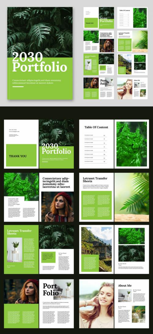 Portfolio Brochure Layout