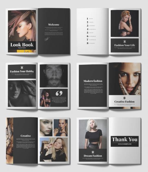 Fashion Look Book Brochure