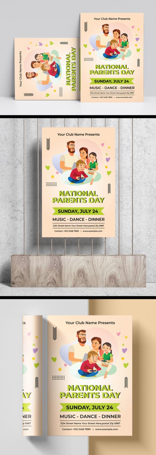 National Parents Day Flyer