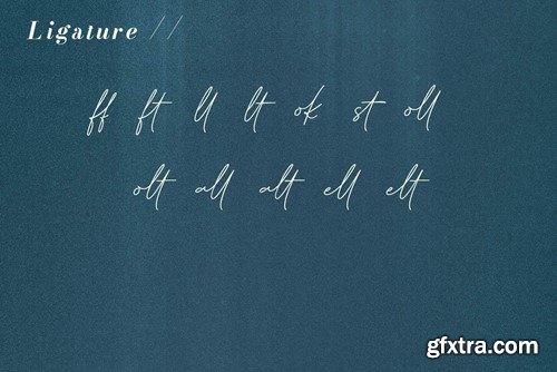 Galliard - Elegant Script Font Duo SSSS369