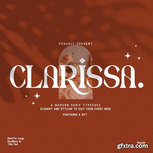Clarissa - Modern Serif Typeface 4RWV2V9