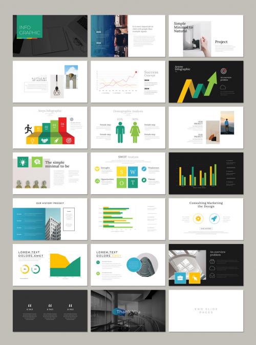 Infographic Presentation Layout