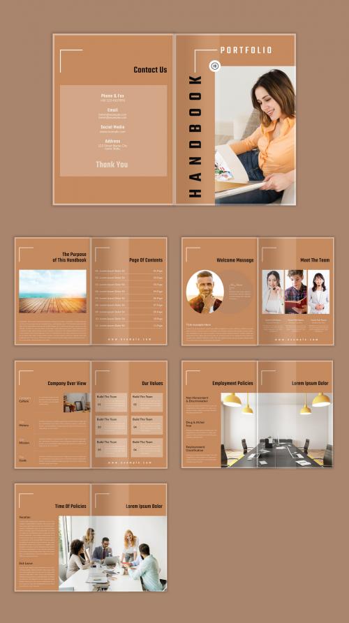 Hand Book Magazine Layout