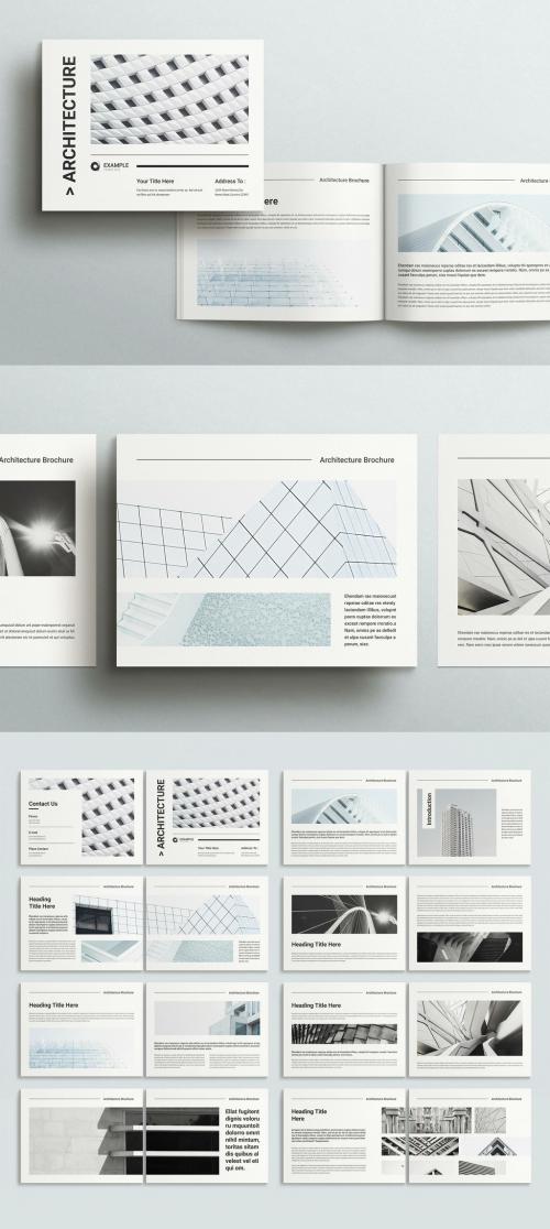 Architecture Brochure Layout Landscape