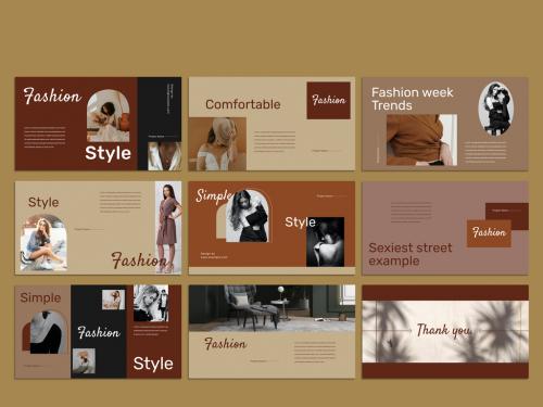 Fashion Collection Editable Layout