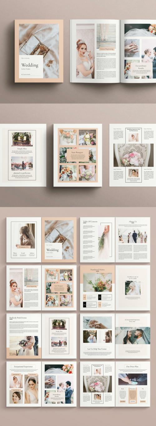 Wedding Brochure Layout