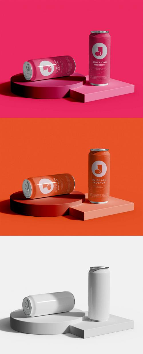 Soda Can Mockup