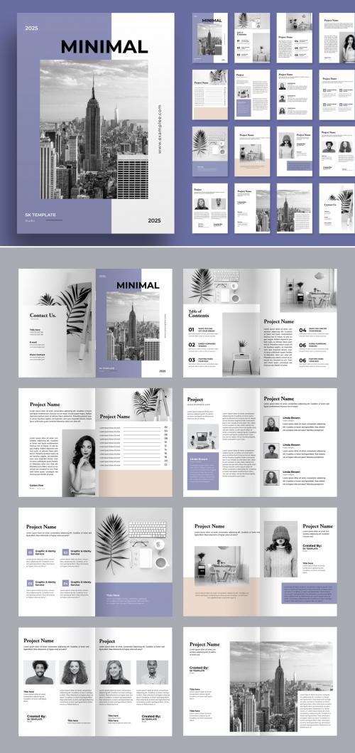 Minimal Brochure Layout