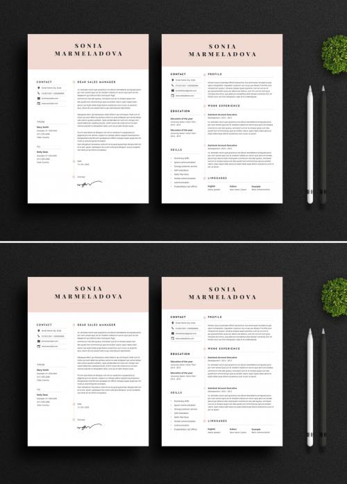 Creative Resume Layout