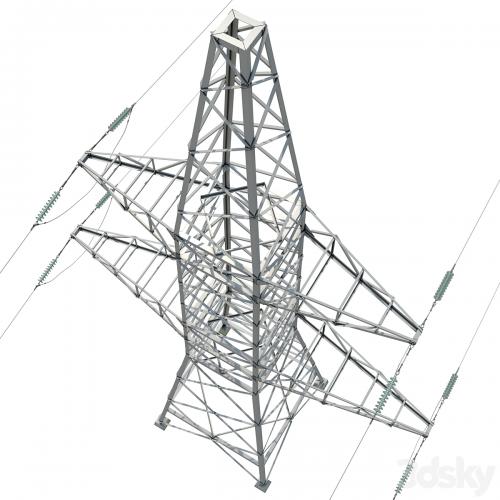 Power line tower