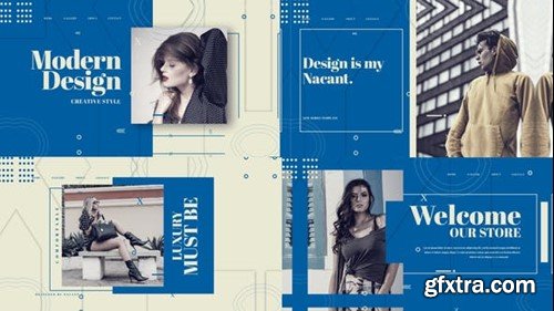 Videohive Stylish Square Intro 51939910