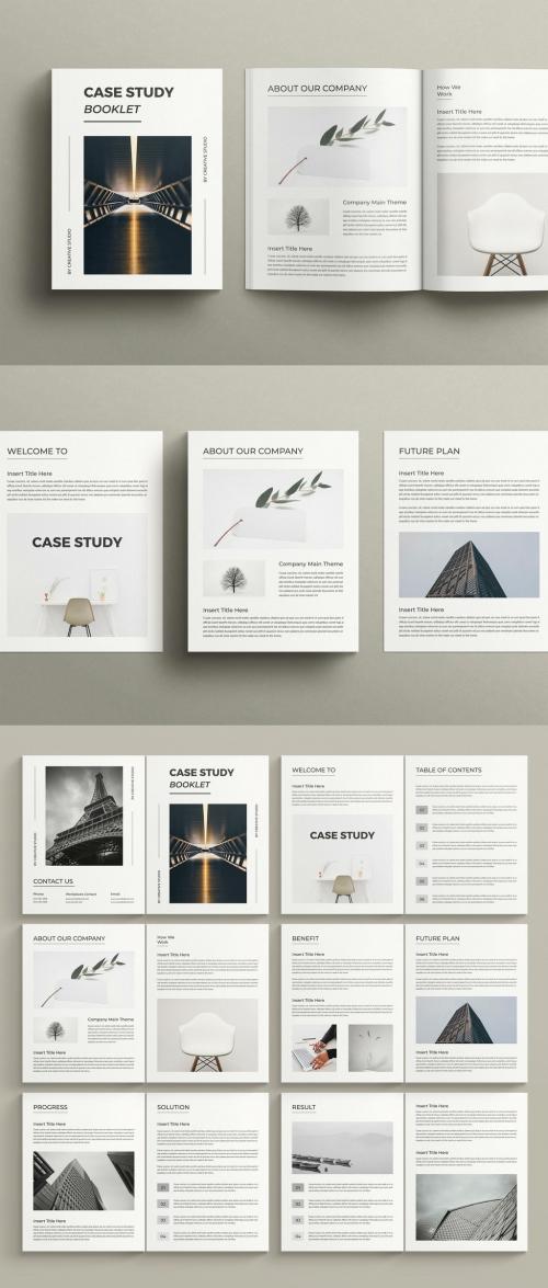 Case Study Booklet Layout