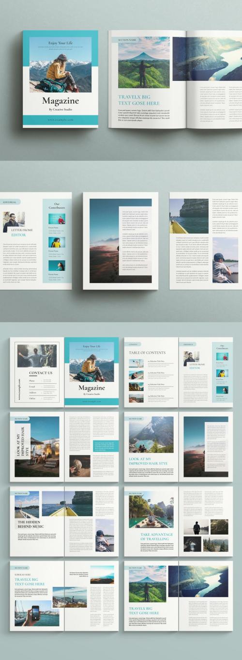 Travel Magazine Template