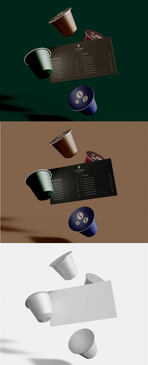 Coffee Capsule Branding Mockup