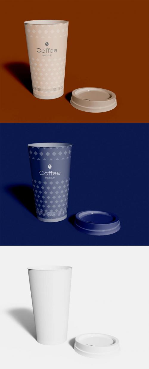 Take Away Paper Coffee Cup Mockup